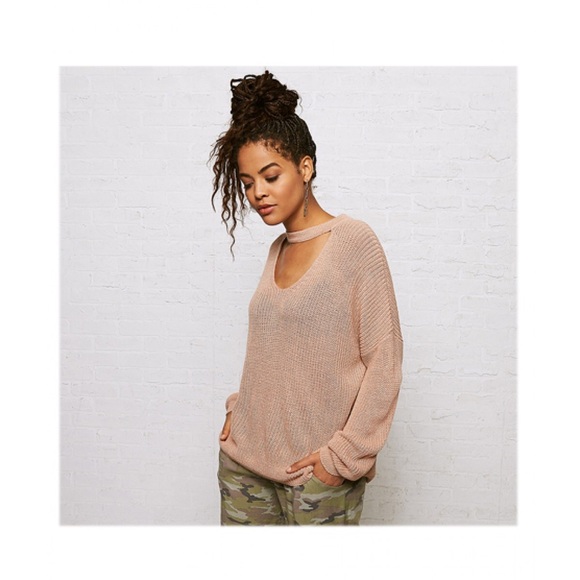 Dont Ask Why chocker neck sweater - Picture 5 of 5